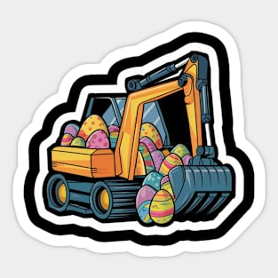 Eggscavator Sticker